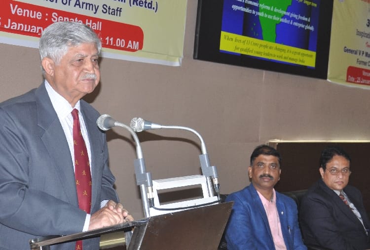 Former Army Chief General VP Malik's says situation of Jammu and Kashmir is still worrisome