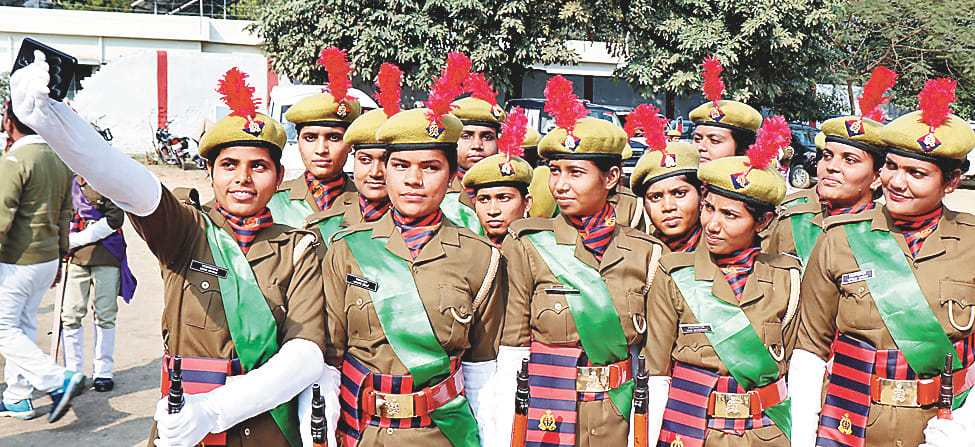  पुलिस लाइंस के परेड ग्राउंड में मनाया गया दीक्षांत समारोह
