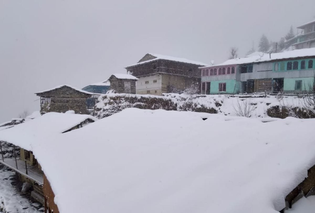 Himachal Pradesh Fresh Snowfall in Shimla Kullu Manali Chamba Mandi Sirmour