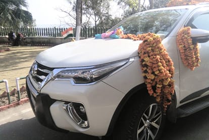 Challan of Himachal congress president Kuldeep Rathore car by Hamirpur Police