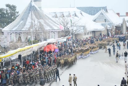 Helicopter will drop Flower Rains in Republic Day celebrations on Ridge shimla
