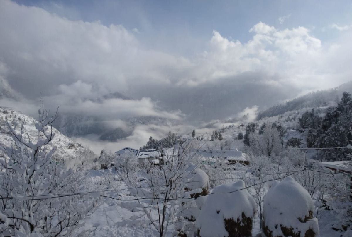 sufficient  snowfall in January for the sixth time in 18 years in himachal