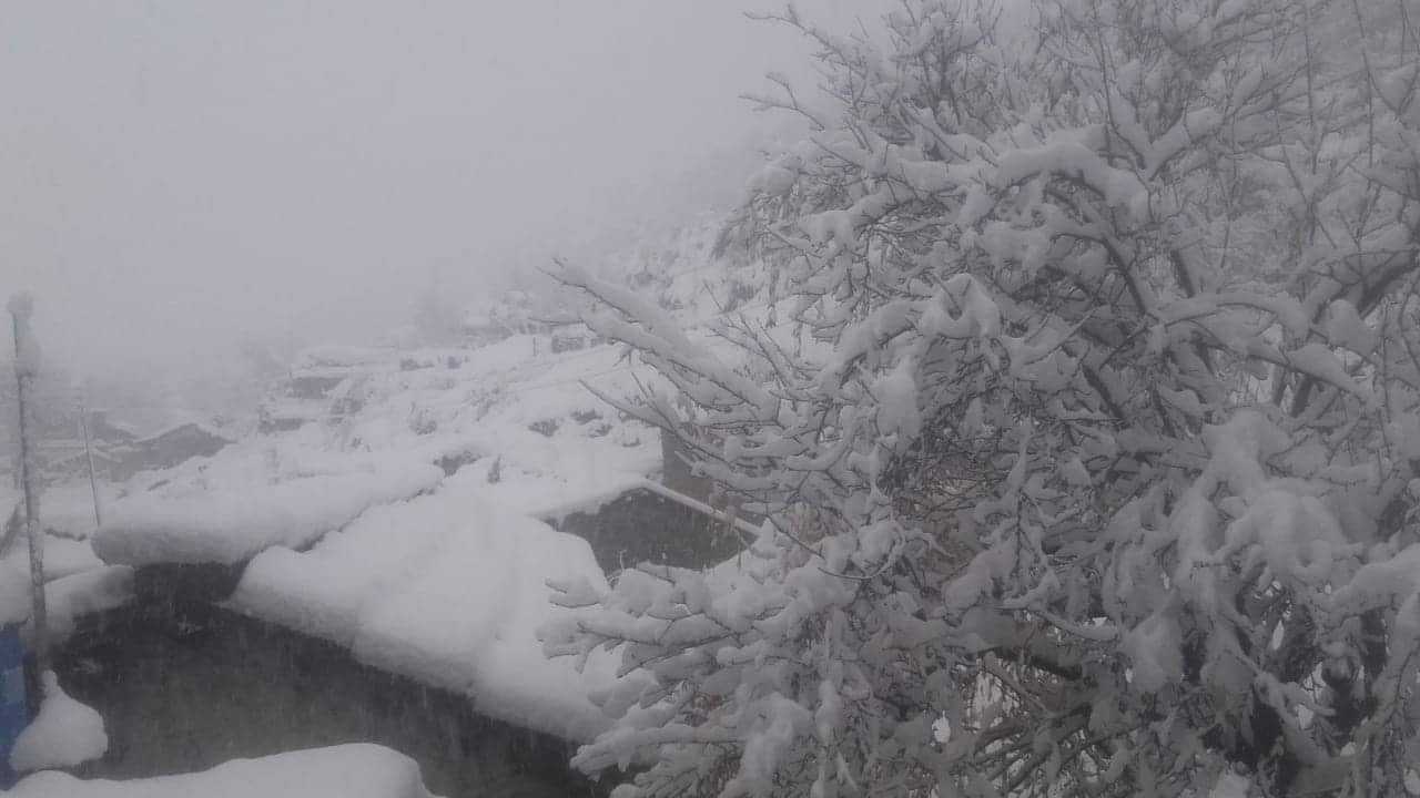 third time snowfall in nainital tourist enjoyed