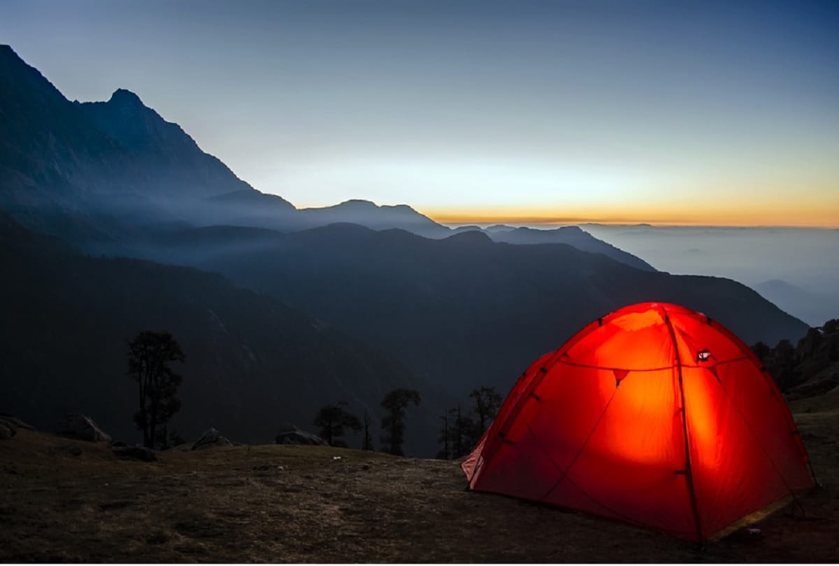 bhandardara best destination for camping