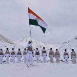 लद्दाख में आईटीबीपी के जवानों ने गणतंत्र दिवस मनाया