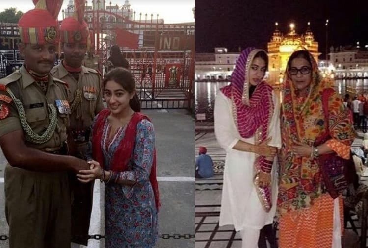 70th Republic Day 2019, Actress Sara Ali Khan at Wagah Border and Golden Temple