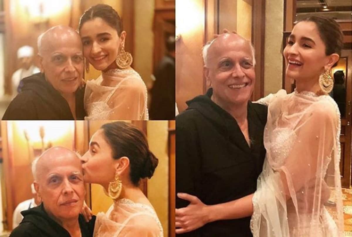 Pics Of Alia Bhatt hot looks gorgeous in white lehenga at Sakshi Bhatt reception