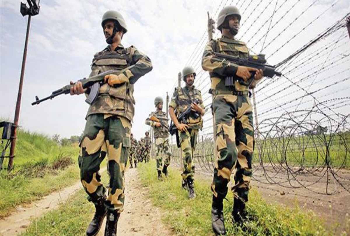 Pakistani intruder was shot at by the Border Security Force