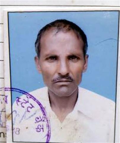 A farmer injured by a storm attack