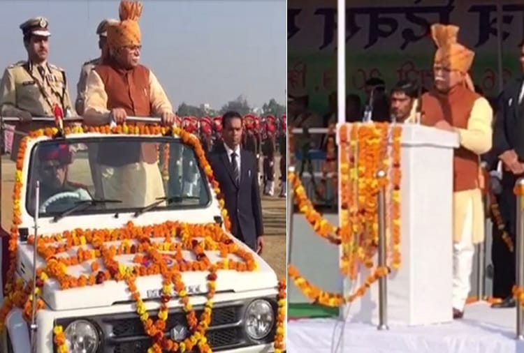 70th Republic Day 2019, Haryana CM Manohar Lal Khattar Hoisted National Flag in Bheem Stadium