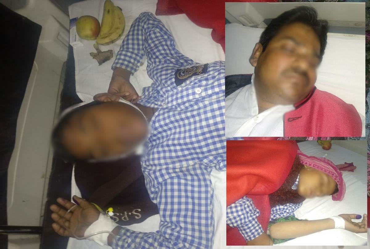 4 students included principal seriously injured due to hitting High Tension wire in Mau