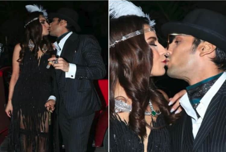 prateik babbar and sanya sagar reception party celebs attend