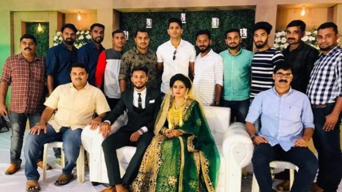 Kerala man leaves own wedding to play football