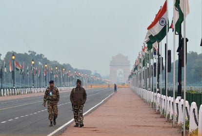 Security tightened in delhi on the Republic Day