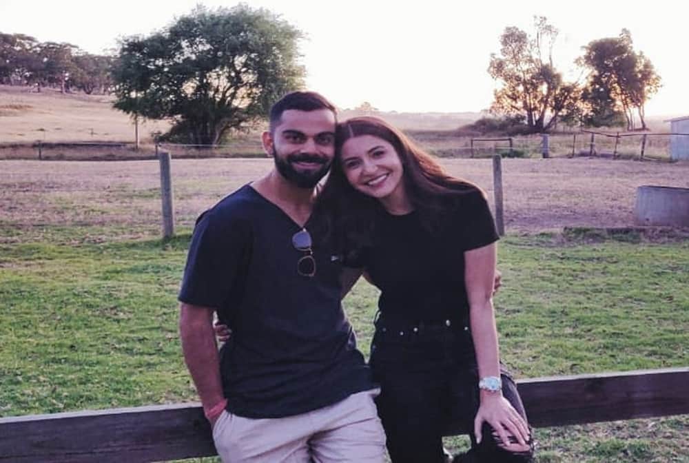 anushka sharma and virat kohli pose front of private jet social media trolled