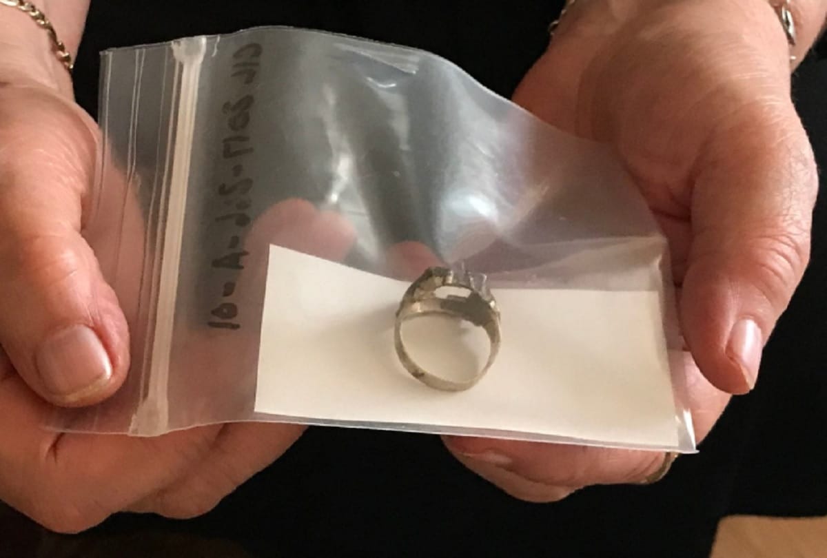 world war 2 pilot Lawrence E. Dickson gold ring and remains found in Austria after 73 years