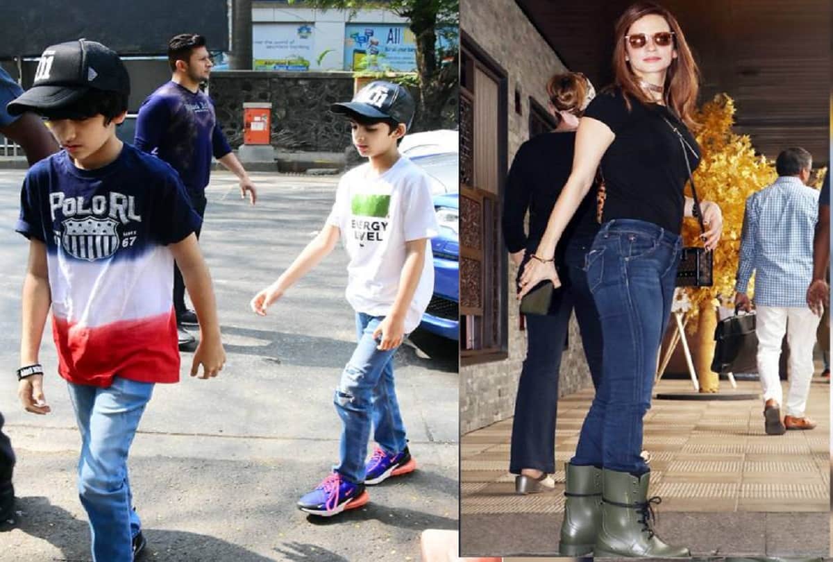 hrithik roshan was spotted with ex wife suzzane khan