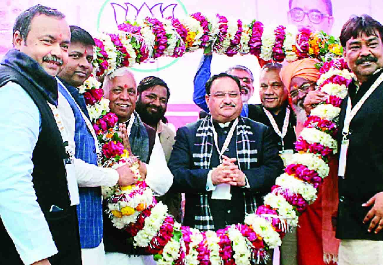 Union Health Minister JP Nadda said achhe din aa gaye