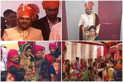 Hardik Patel tied knot with his childhood friend Kinjal Parikh in a simple ceremony