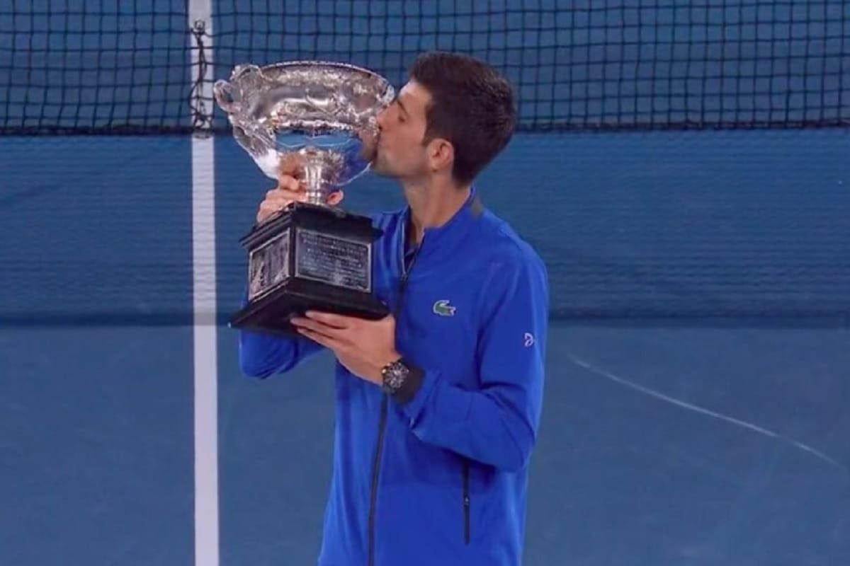 novak djokovic wins australian open 2019 titile after beat rafael nadal