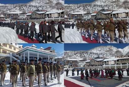 Republic Day 2019 Celebrations In keylong lahaul spiti Himachal Pradesh