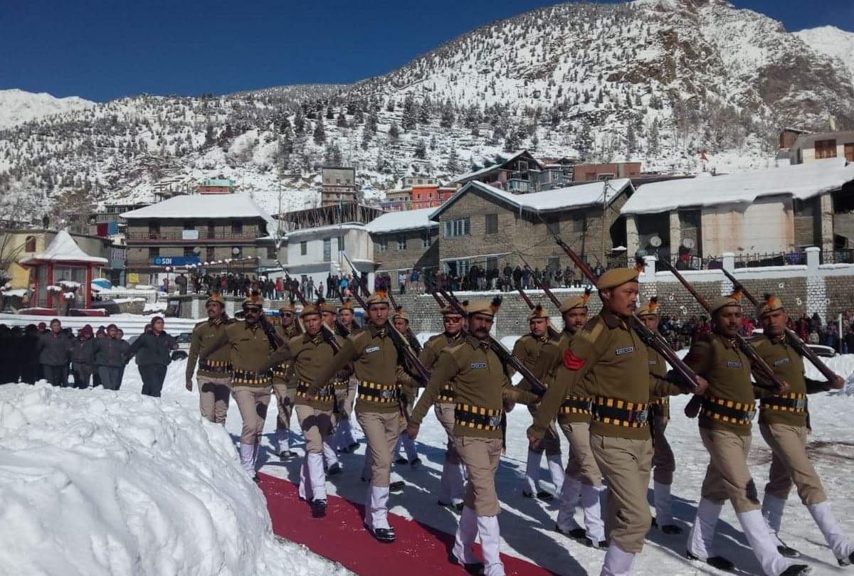 Republic Day 2019 Celebrations In keylong lahaul spiti Himachal Pradesh