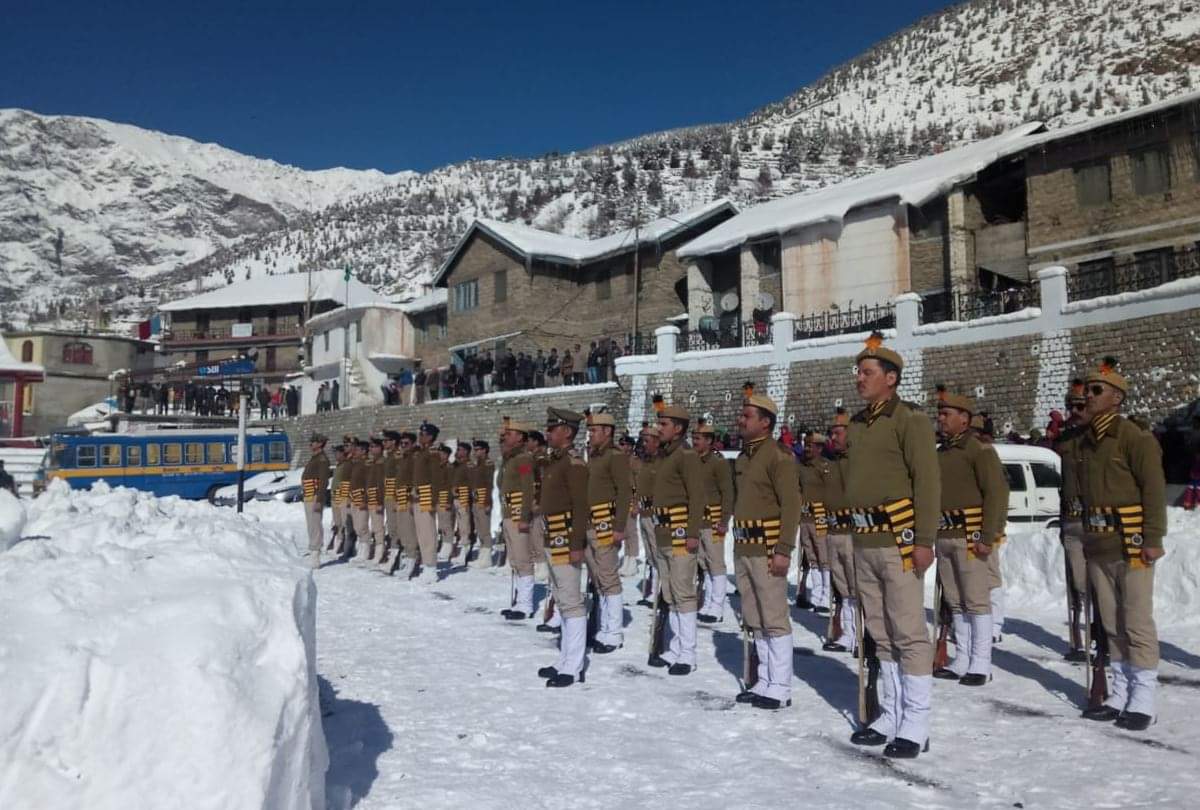 Republic Day 2019 Celebrations In keylong lahaul spiti Himachal Pradesh