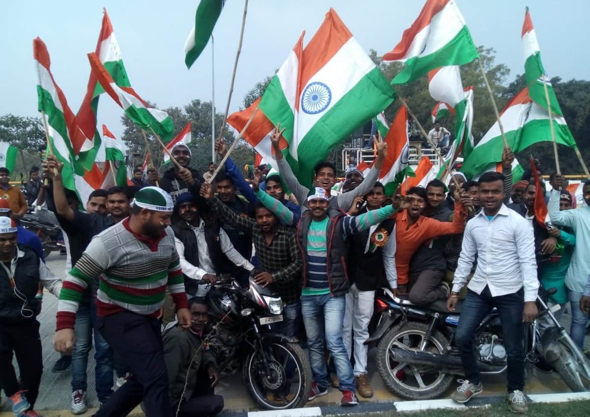 Republic day celebrated in purvanchal