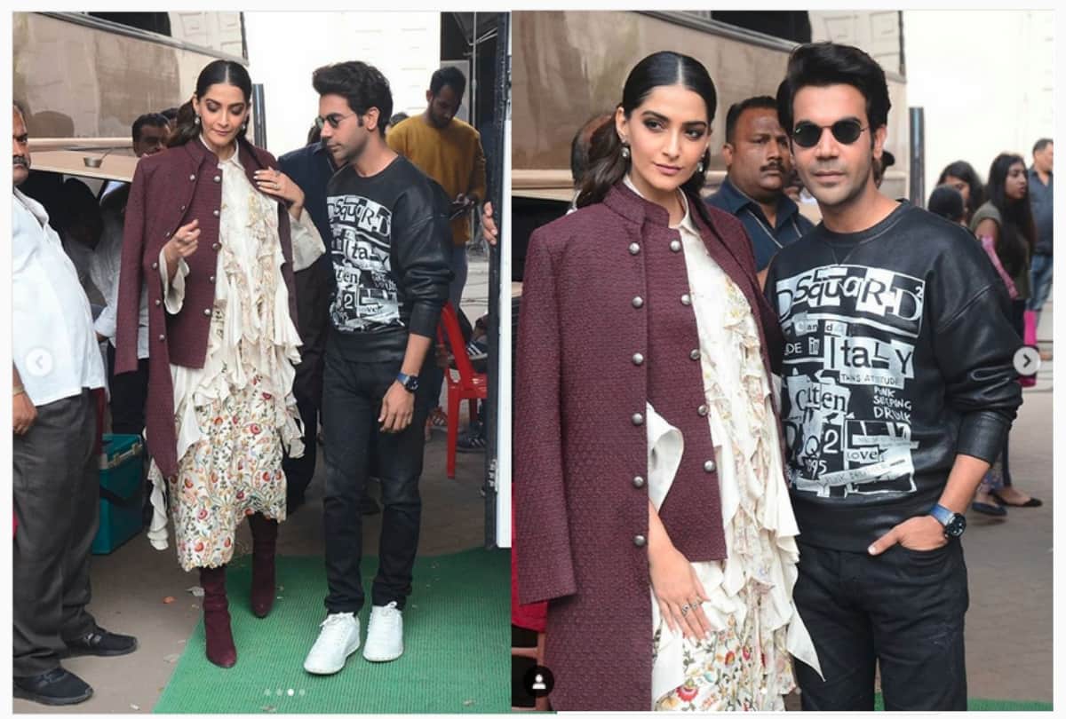 Sonam Kapoor failed to mark in her latest look at promotion of Ek Ladki Ko Dekha Tho Aisa Laga