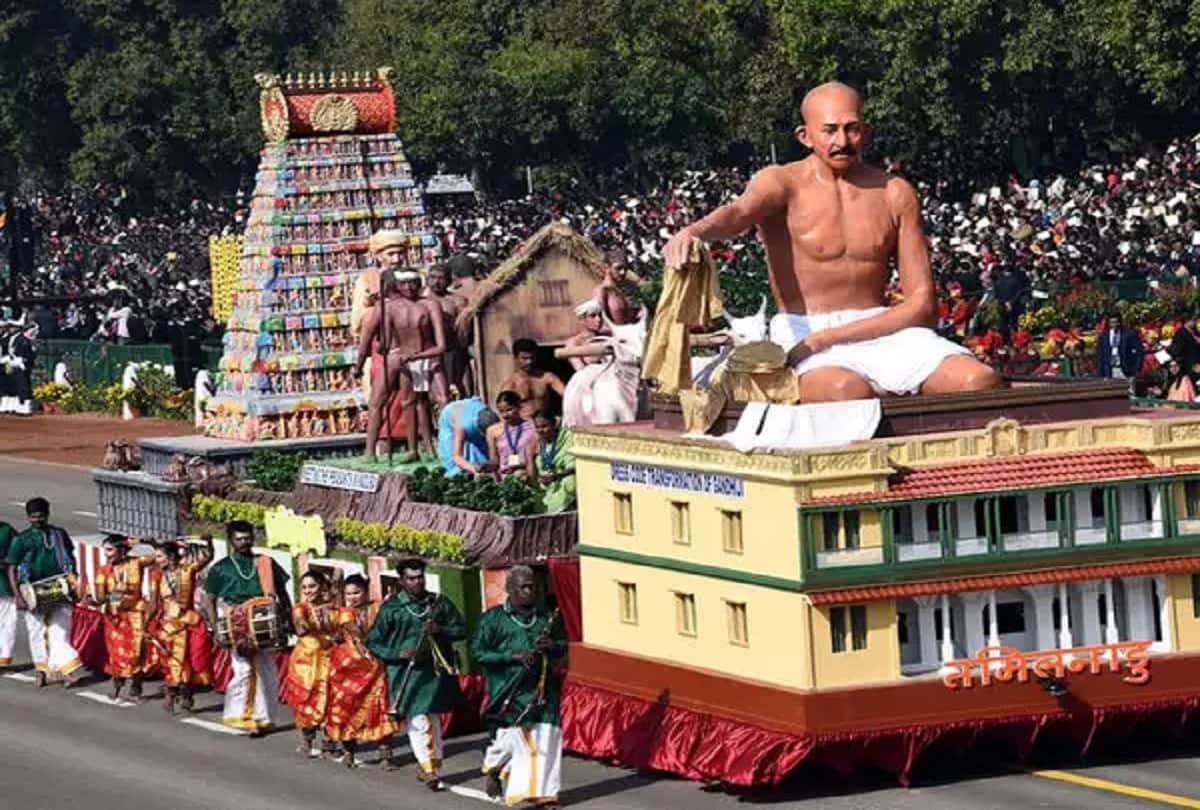 republic day parade 2019 tamil nadu tableau showing women without blouses