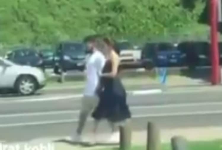 anushka sharma and virat kohli spot in new zealand