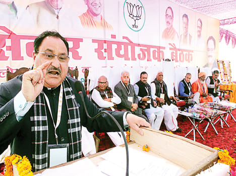 Target to win UP's 74 seats including Rae Bareli: Nadda