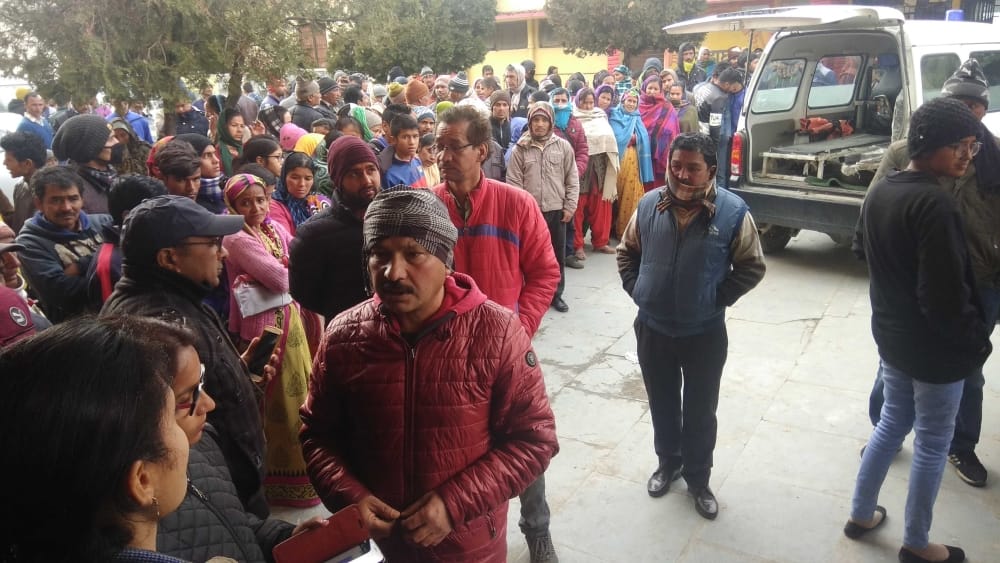 son died in road accident father got heart attack to see his dead body