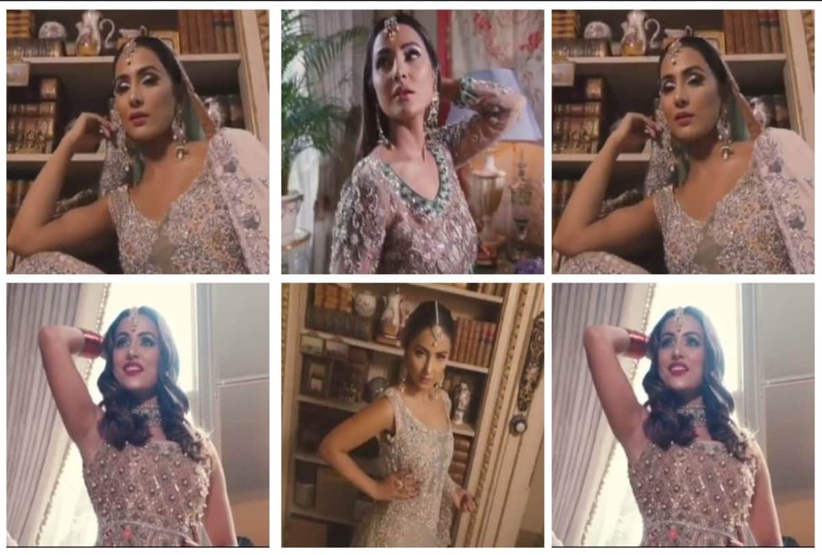 Hina Khan bridal photo shoot viral on social media