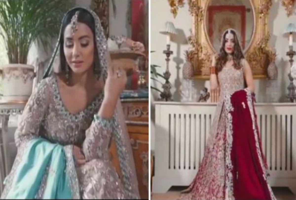 Hina Khan bridal photo shoot viral on social media