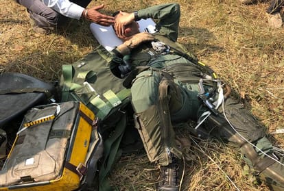 Indian Air Force Fighter Plane crash in Kushinagar