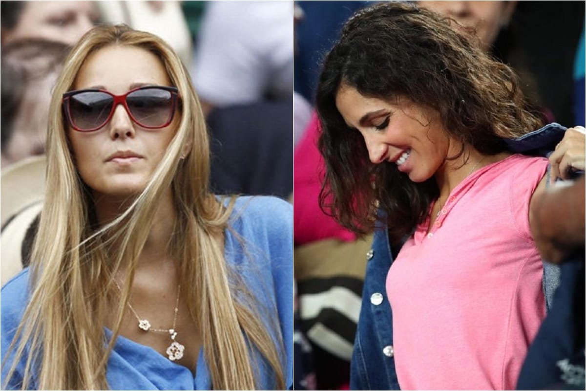 novak djokovic and rafael nadal wife-girlfriend beautiful pics