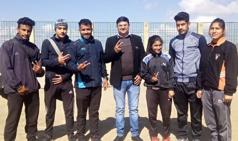 Selected in five player state junior kabaddi team