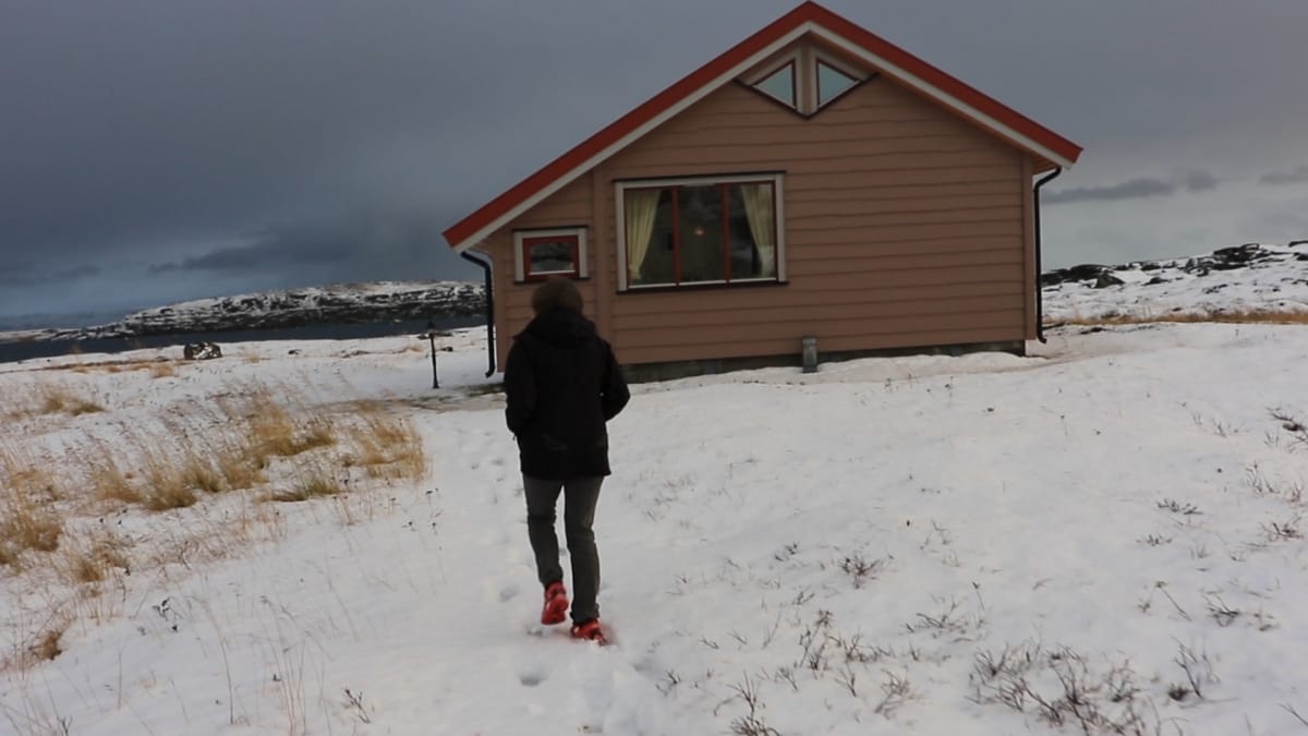 north pole Norway is the last road of the world where going alone is restricted