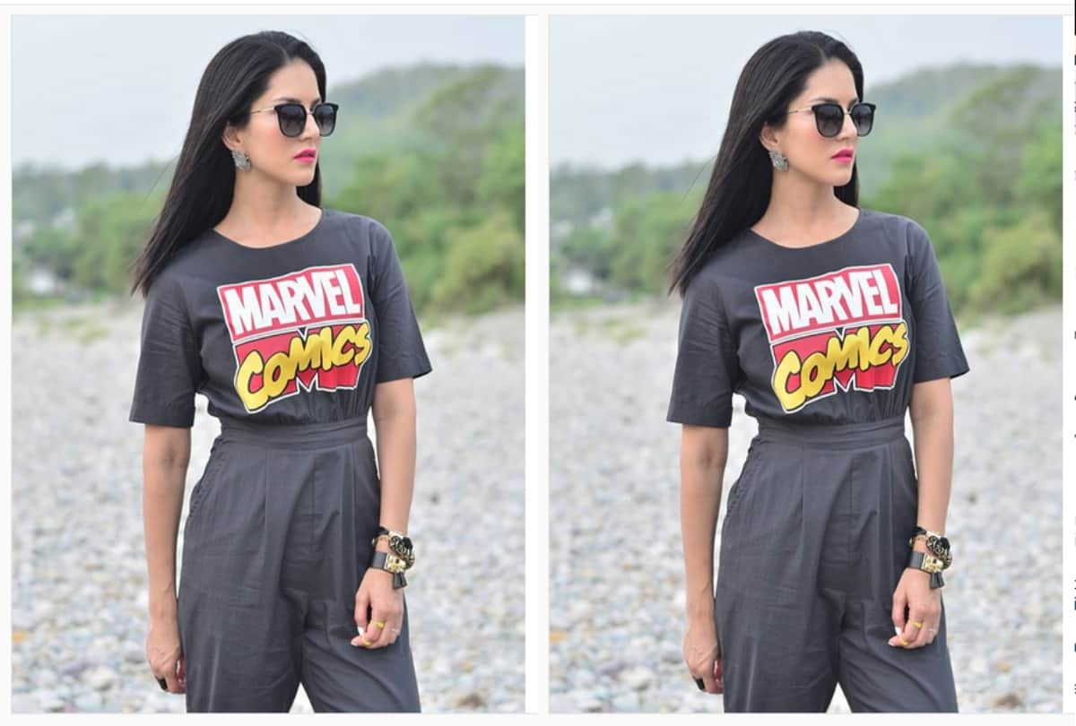 Sunny Leone outfit is Perfect for Lunch date Here is how much it costs