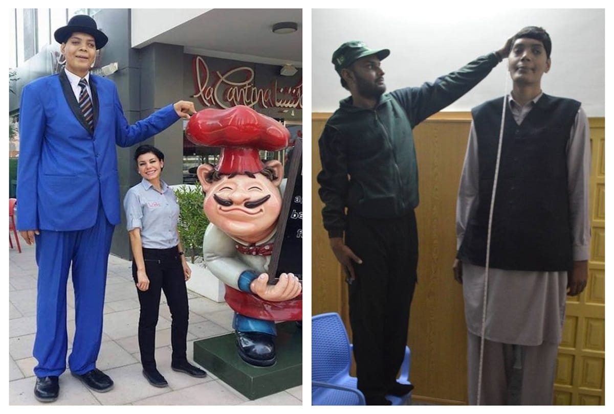 Pakistan tallest man Zia Rashid is not getting bride because of his height