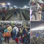 चारबाग स्टेशन पर उमड़ी परीक्षार्थियों की भीड़