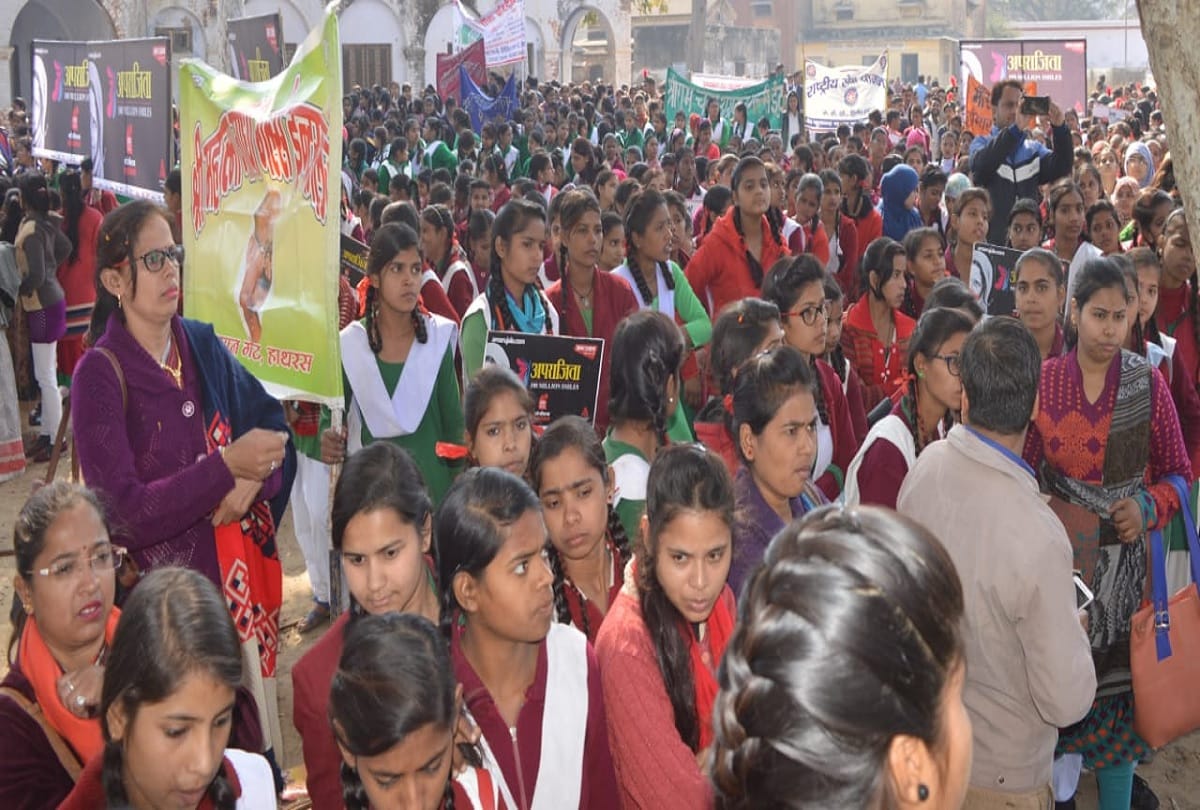 aparajita 100 million smiles Student raises awareness rally