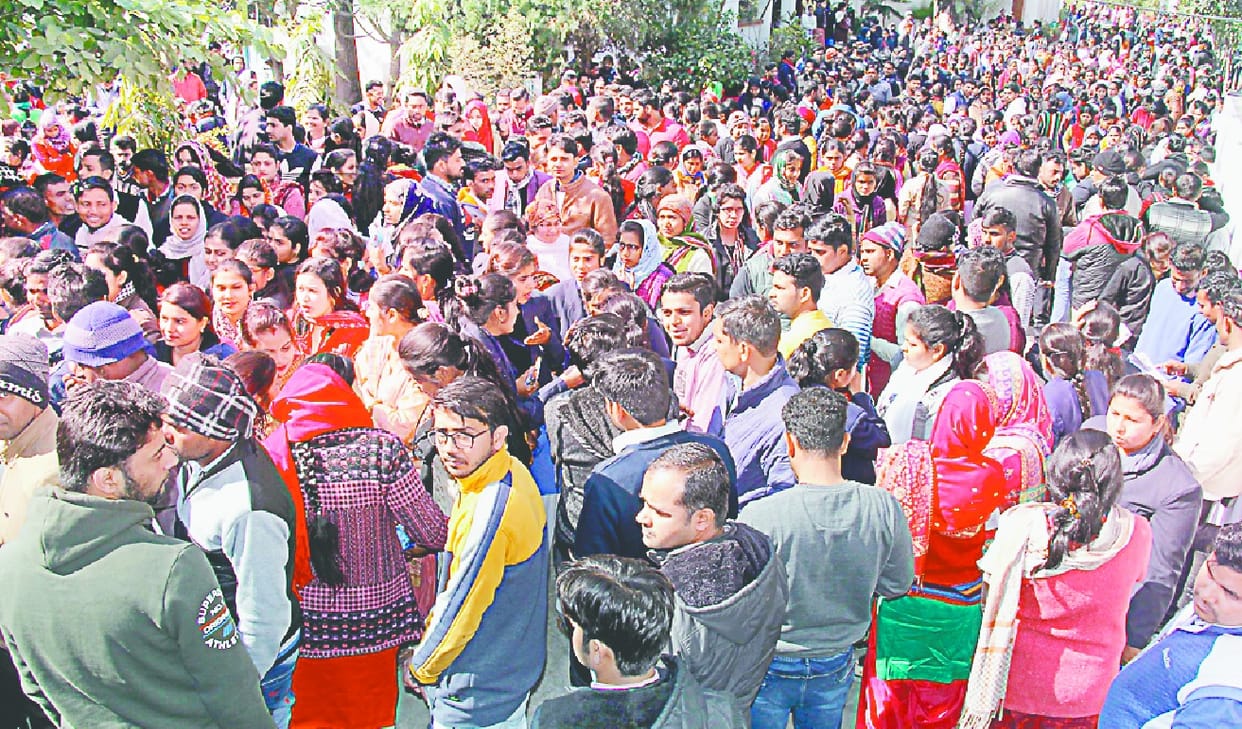 20862 test takers given police recruitment examination