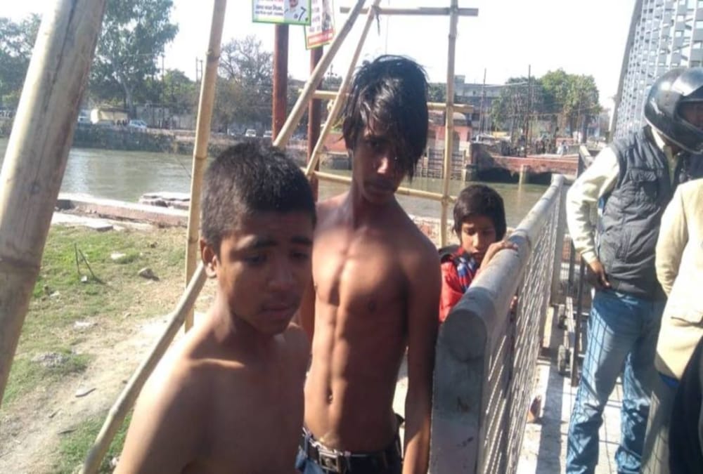Two children saved drowning youth life in roorkee