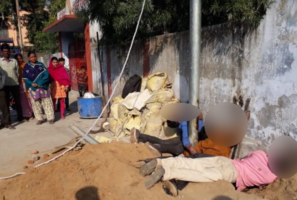 4 workers die due to current while installing the cable