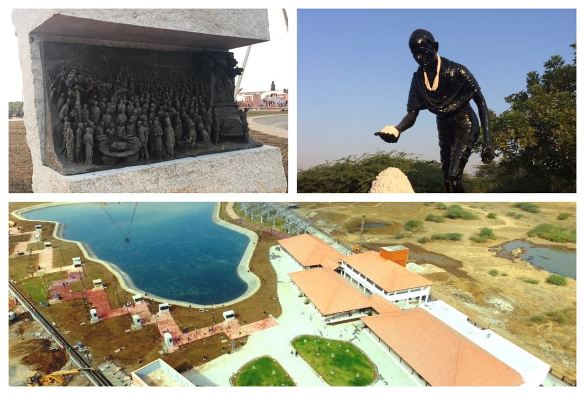 Dandi salt memorial is ready in 110 crore rupees at historical village