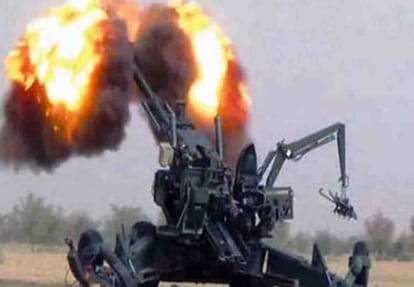 made in india sharang and dhanush cannon fired 20 rounds