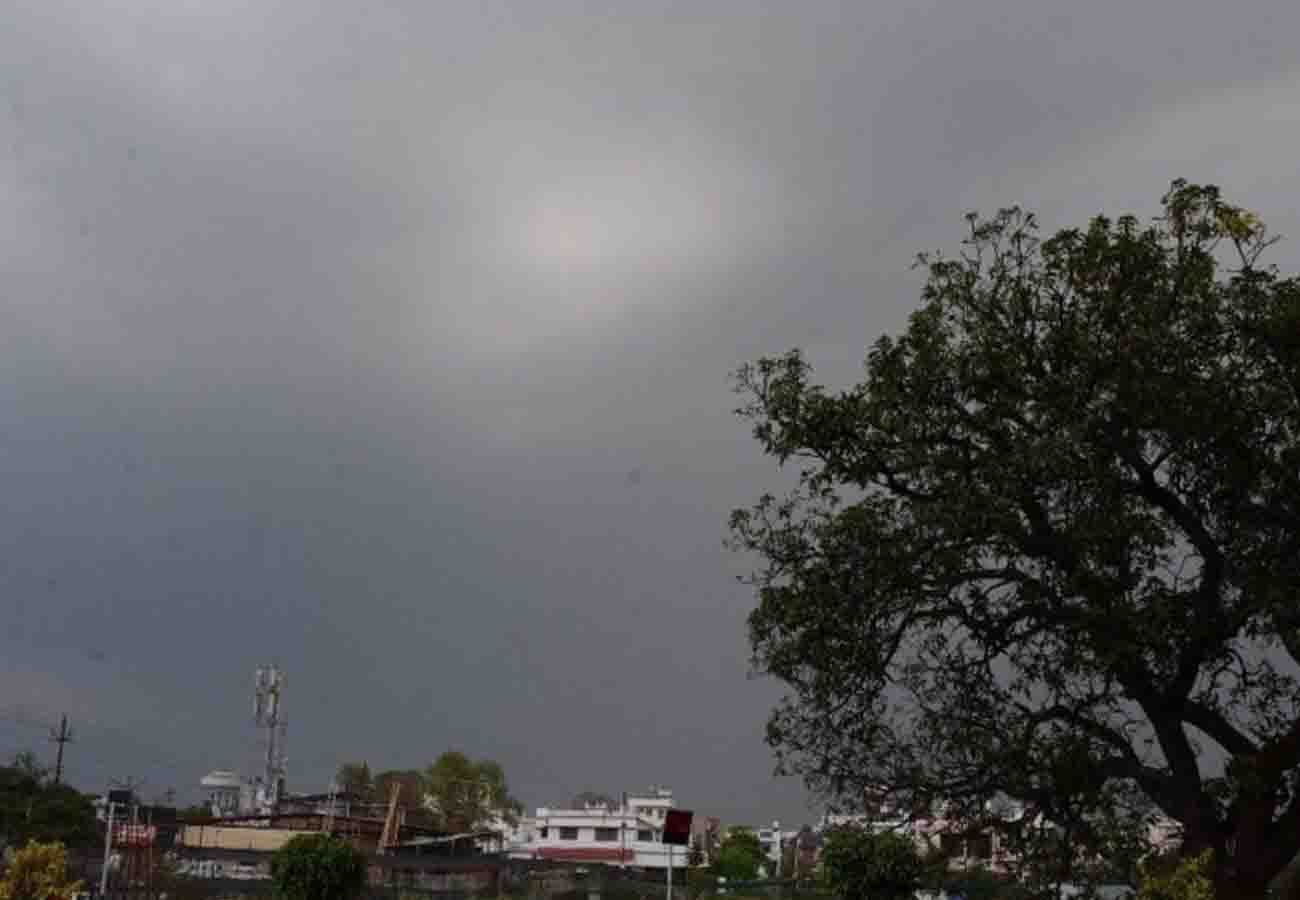 Due to the high snowfall in the mountains temperature decline rapidly in plains.