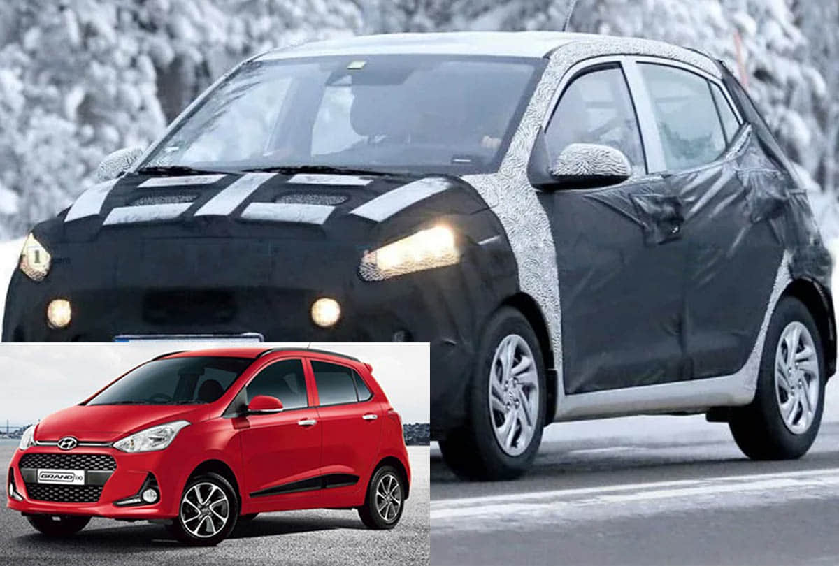 Hyundai grand i10 spy images are here, car may launch by the end of this year
